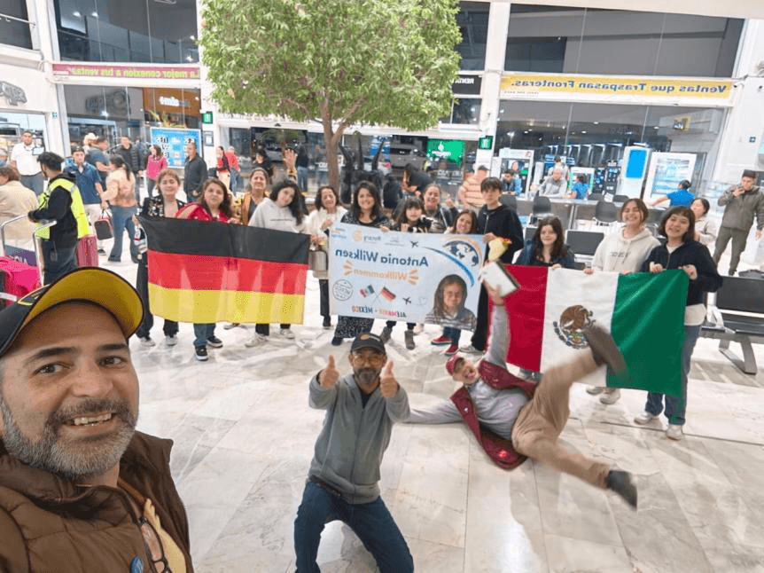 Recepción de intercambio internacional